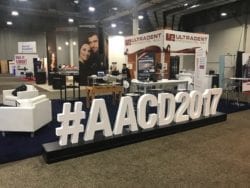 aacd 2017 conference booth