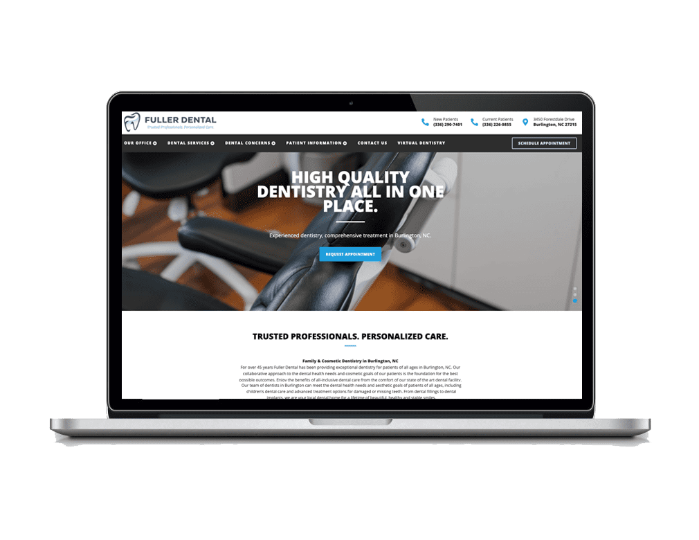 dental websites in allentown, pennsylvania